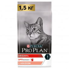 Сухой корм для взрослых кошек Pro Plan® Adult, лосось