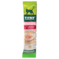 Лакомство для кошек Крем-суп с кусочками телятины