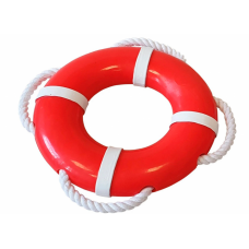 Игрушка Спасательный круг для собак, плавающая, термопластичная резина.