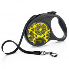 Поводок-рулетка для собак Flexi Joy Lemon L 5м до 50кг, лента