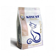 Наполнитель Kiscat Premium White Micro, полигелевый, 3,5 л.