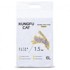 Kungfu Cat Tofu Original Наполнитель растительный комкующийся 6л.