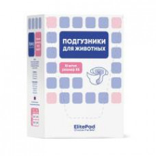 ELITEPAD Подгузники гелевые для животных, S, 1шт.