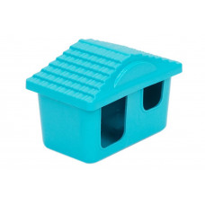 Домик для грызунов HOMEPET малый пластиковый, 11х8х7 см
