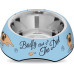 Миска Baby Blue для собак, металлическая, 400 мл