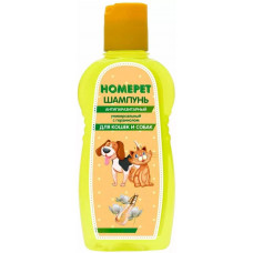 Шампунь для кошек и собак HOMEPET Универсальный антипаразитарный с гераниолом 220 мл