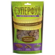 Лакомство для собак  СУПЕРФУД, Кролик и семена тыквы