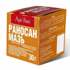 Раносан мазь для лечения ран и кожных заболеваний у животных 30 гр (1 шт)