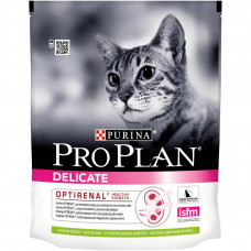 Purina Pro Plan Delicate Корм сухой для кошек с чувствительным пищеварением Индейка 400гр
