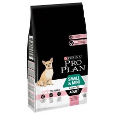 Сухой корм для собак Pro Plan Optiderma для здоровья кожи и шерсти, лосось, с рисом (для мелких пород)