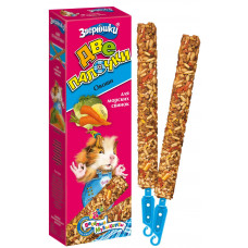 Лакомство для морских свинок Зверюшки Две палочки, овощи, 80 г