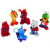 NOBBY Игрушка для собак ЗВЕРЯТА-МАЛЫШИ 8-10см