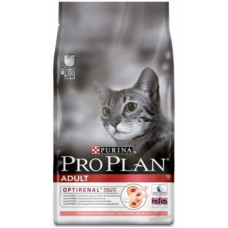 Сухой корм для взрослых кошек Pro Plan® Adult, лосось, пакет, 1,5 кг